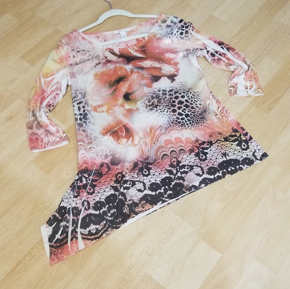 Super Trendy Sequined Animal Print Top by Style & Co. - Picture 2 of 13